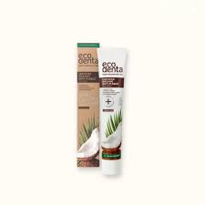 Ecodenta dentifrice anti -bacterien a l'huile de coco 75ml