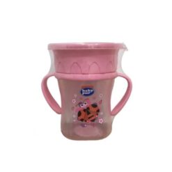 baby pur tasse magic 360° avec anses ref 78004 rose