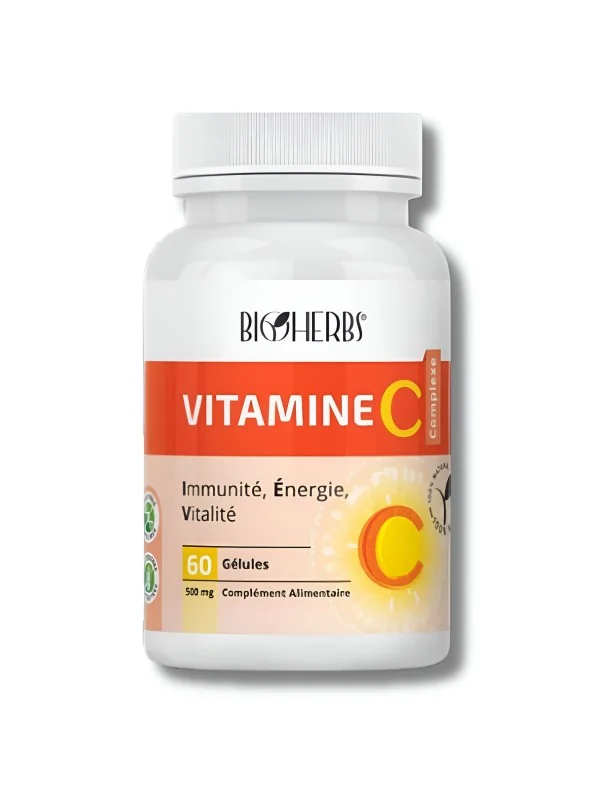 BIOHERBS - VITAMINE C COMPLEXE 60 GELULES