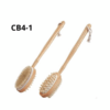 AZAL Brosse de douche en bois double face CB4-1