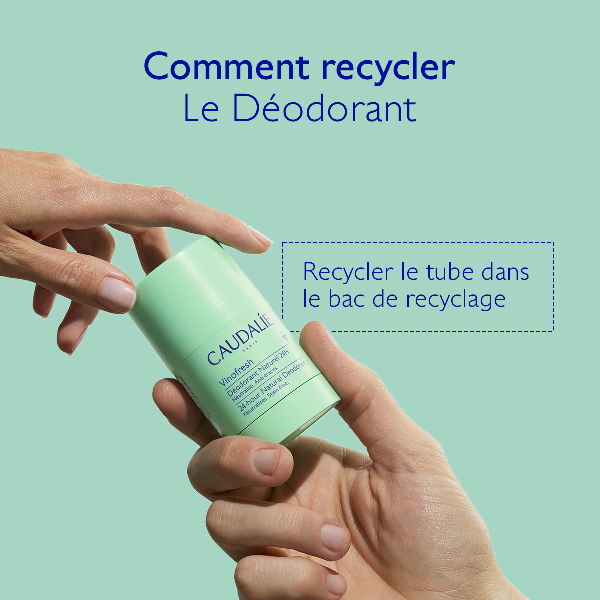 Caudalie Déodorant Stick Naturel Vinofresh – Image 5