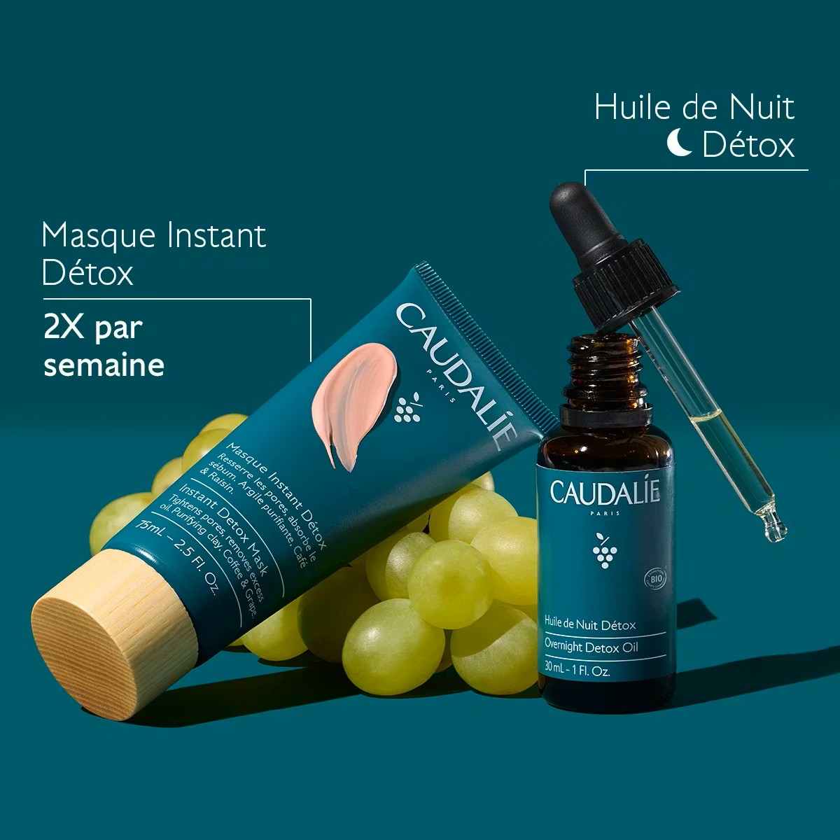 Caudalie Vinoclean - Huile de nuit détox – Image 3