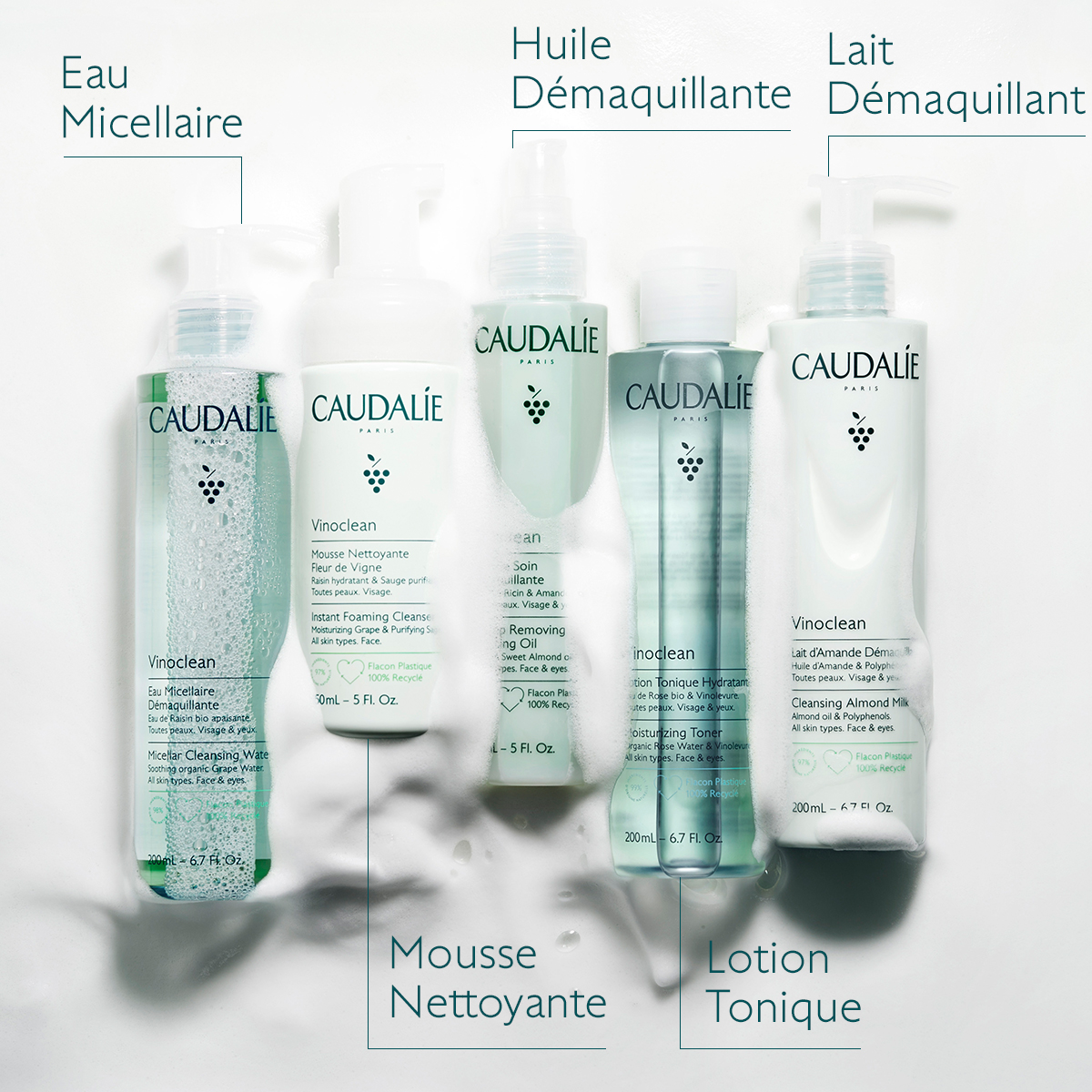 Caudalie Vinoclean - Lait d_Amande Démaquillant 200ml – Image 2