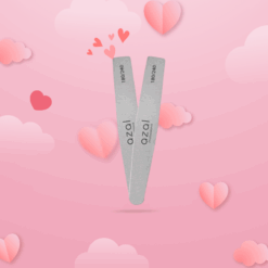 AZAL Lot de 2 limes à ongles Gris 180/240 CT5/25