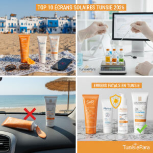 meilleurs écrans solaires en Tunisie en 2026