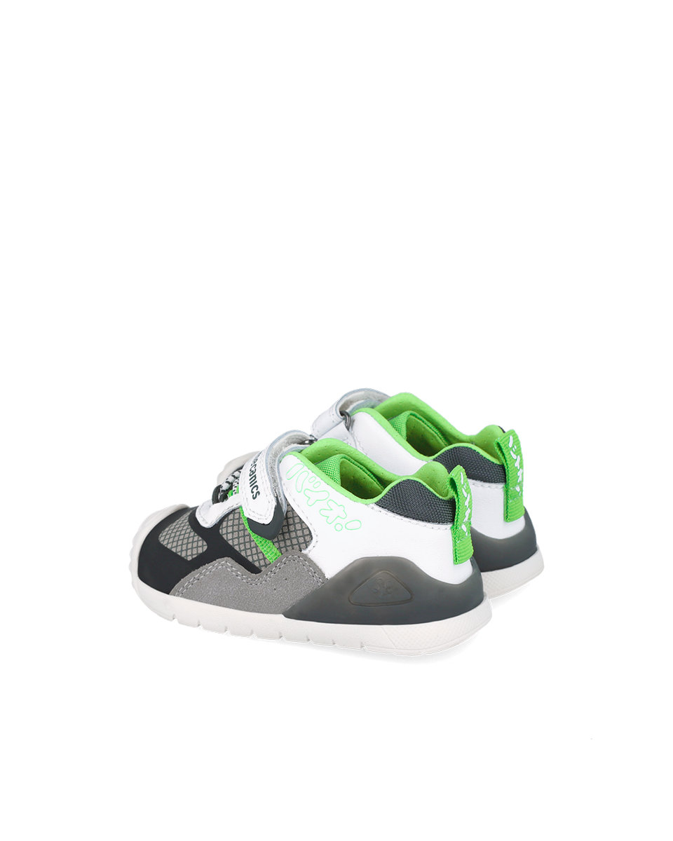 BIOMECANICS Chaussure urban blanc et vert (Napa) Pointure 21 Réf: 251130-C543 – Image 3