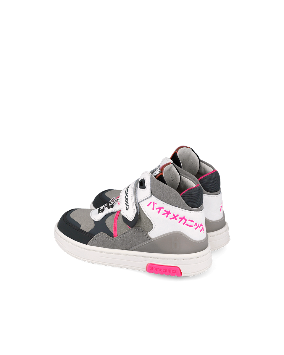 BIOMECANICS Bottine casual blanc et fuchsia (Napa) Pointure 28 Réf: 251237-B304 – Image 4