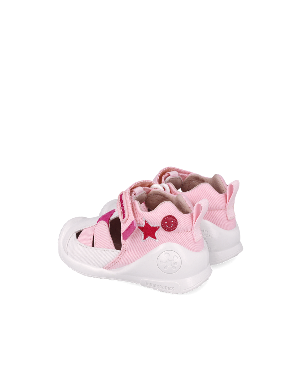 BIOMECANICS Sandale étoile blanche (Gabardine) Pointure 23 Réf 252182-B050 – Image 4