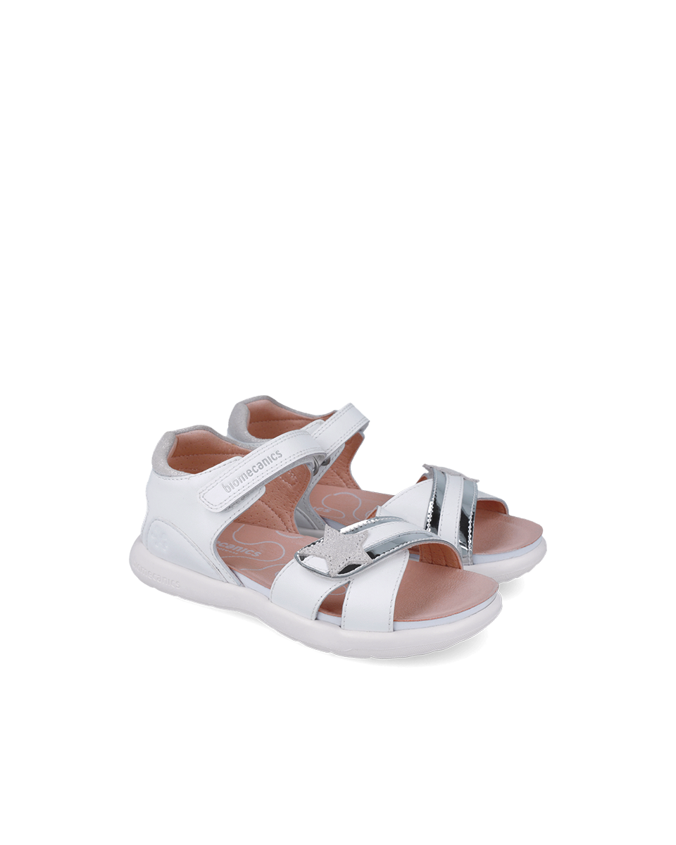 BIOMECANICS Sandale étoile blanche (Napa) Pointure 33 Réf: 252244-B050 – Image 5