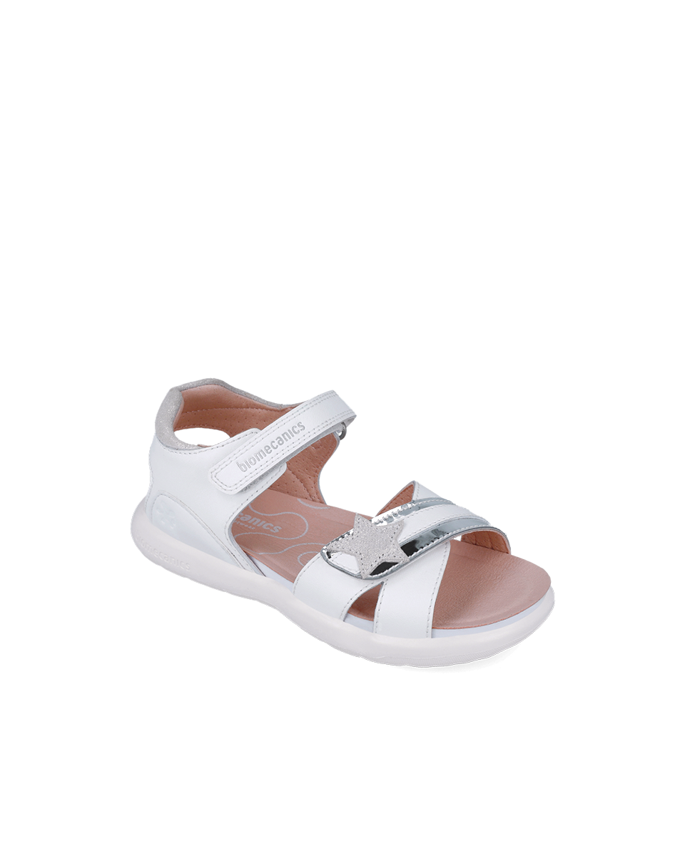 BIOMECANICS Sandale étoile blanche (Napa) Pointure 33 Réf: 252244-B050 – Image 3