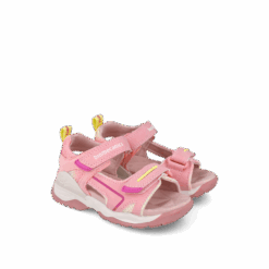 BIOMECANICS Chaussure sport blanc et corail (Maille) Pointure 28 Réf 252246-B488