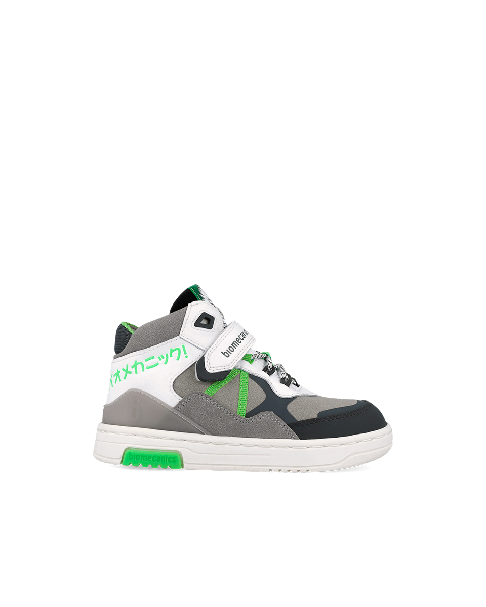 BIOMECANICS Bottine casual blanc et vert (Napa) Pointure 26 Réf: 251237-A543