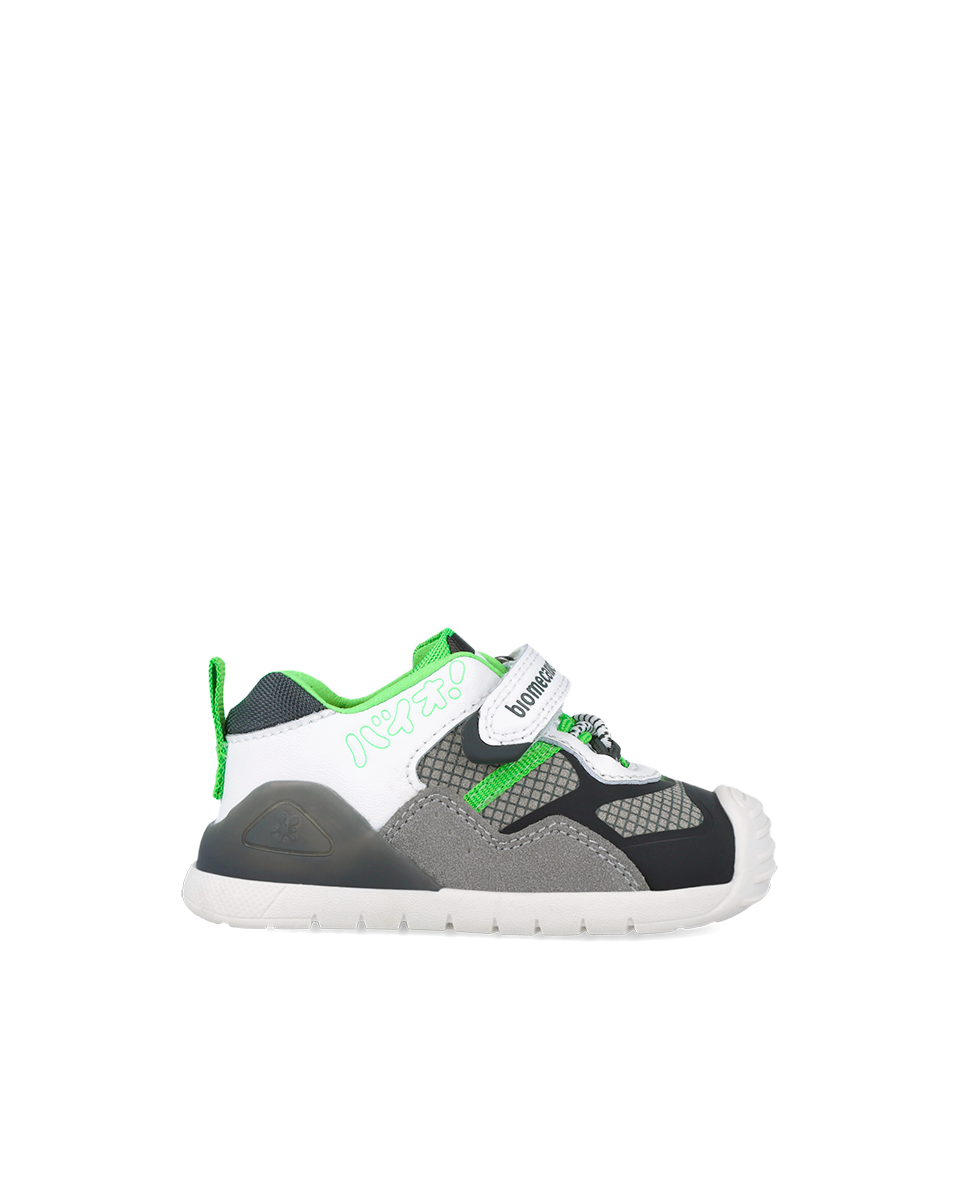 BIOMECANICS Chaussure urban blanc et vert (Napa) Pointure 21 Réf 251130-C543