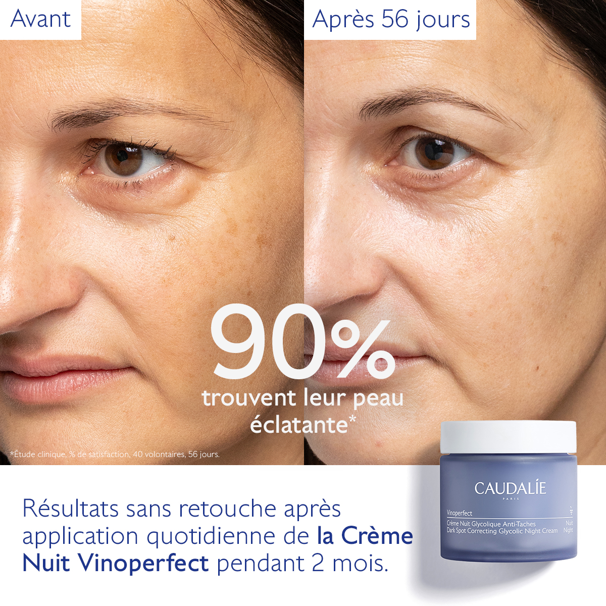Caudalie Vinoperfect Crème Nuit Glycolique Anti-Taches – Image 5