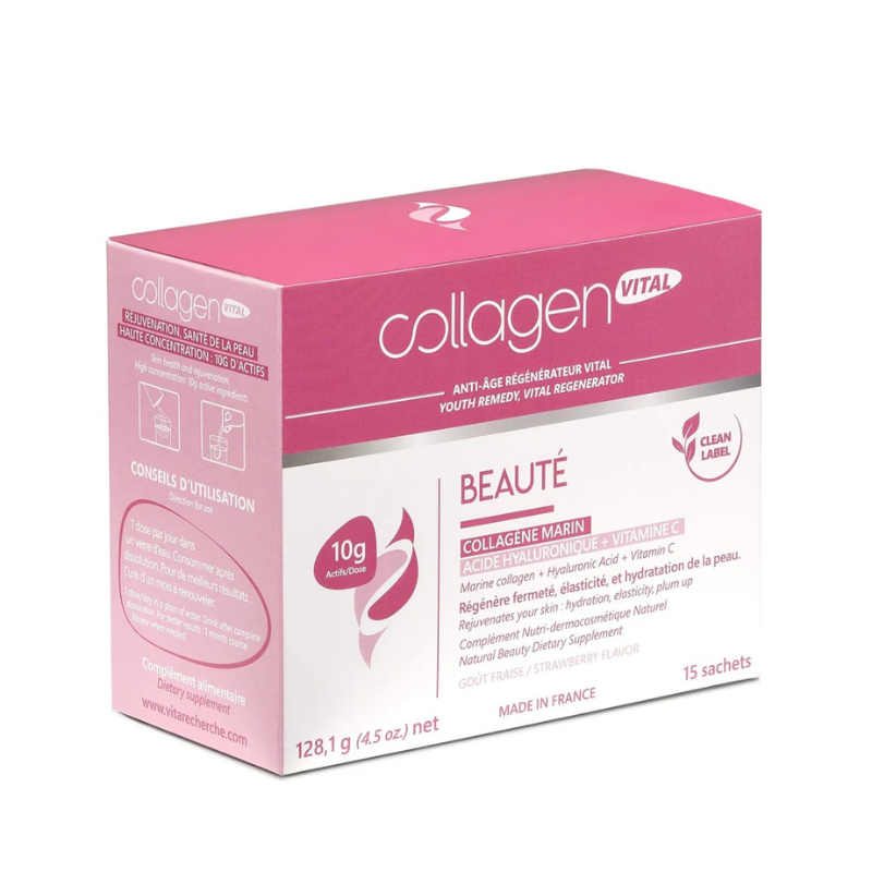 COLLAGEN VITAL BEAUTE CLEAN LABEL 15 SACHETS