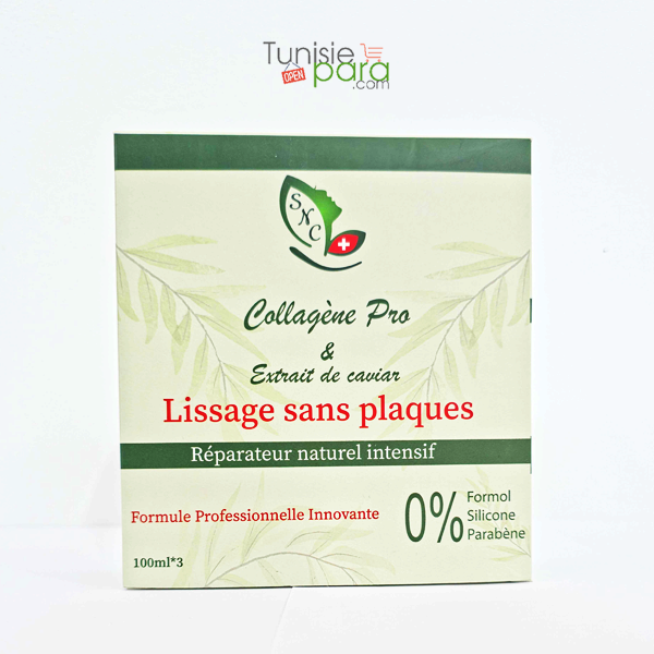 SNC Kit Lissage Sans Plaques – Collagène Pro & Extrait de Caviar 100ml