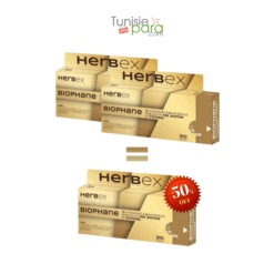 HERBEX PACK DE 3 BIOPHANE  30 GELULES (3EME -50%)