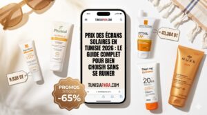 prix ecran solaire tunisie 2026