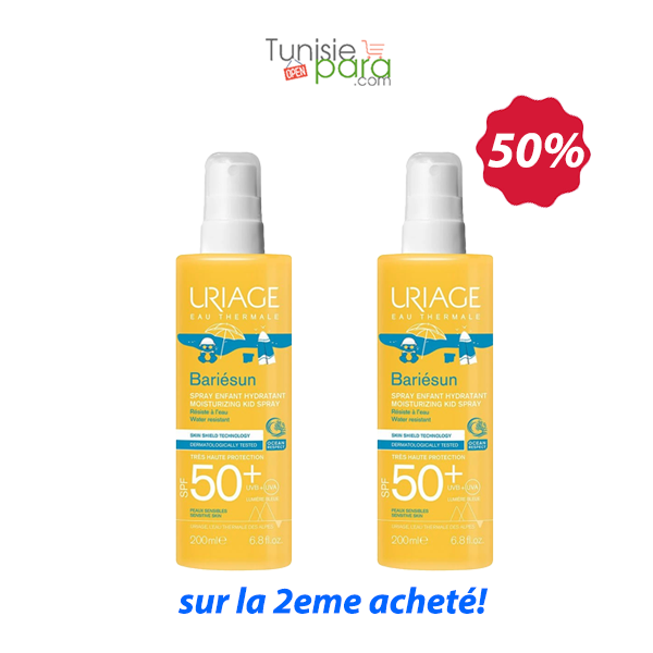 URIAGE BARIESUN pack spray invisible 200 ml -50% sur la 2ème
