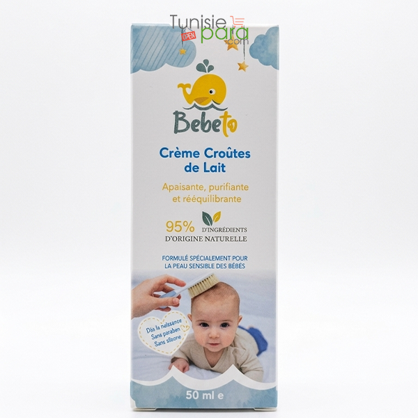 BEBETO creme croute de lait 50ml