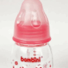 BAMBINI Micro Biberon En Verre rose 60ml