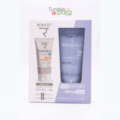 RONCEY COFFRET SUNSHIELD ECRAN INVISBLE PNM 50ML+MIXASKIN GEL NETTOYANT PNM 200ML