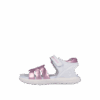 Sandales Fille Biomecanics – Blanc et Rose Métallisé REF: 262209-A113