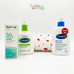 DAYLONG TROUSSE FACE SENSITIVE SPF50+CETAPHIL LOTION HYDRATANTE+LOTION NETTOYANTE (OFFERT)