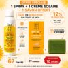Pack AURACY spray + ecran teinte beige + Savon (gratuit)