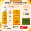 Pack AURACY spray + ecran teinte rose + Savon (gratuit)