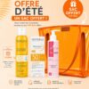 BIODERMA PACK photoderm aquafluide invisible 40ml + photoderm brume invisible 150ml +apederm gel lavant 250ml + sac offert