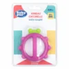 BABY PUR - ANNEAU DE DENTITION COCCINELLE ROSE +4MOIS