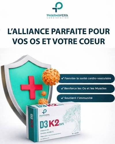 PHARMAVERA D3 K2 caps 30 capsules molles