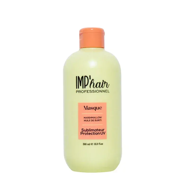 Imp'Hair Masque Réparateur Marshmallow & Buriti Anti-Uv Anti-Frizz 500 ml