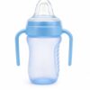 Baby Pur Tasse Confort Avec Bec Silicone bleu 78005