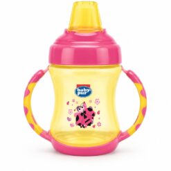baby Pur tasse anses ascendantes rose + bec 78003