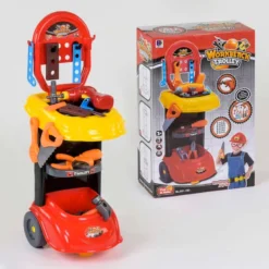 jouets : ensemble chariot de bricolage