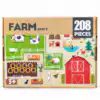 JOUET :jisgaw puzzle 208 pcs farm party