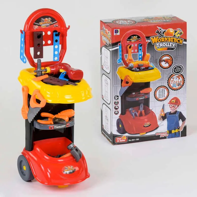 Jouet Ensemble Chariot de Bricolage