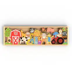 jouets : farm puzzle A to Z