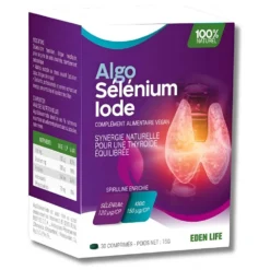 EDEN LIFE ALGO SELENIUM IODE 30 COMPRIMES