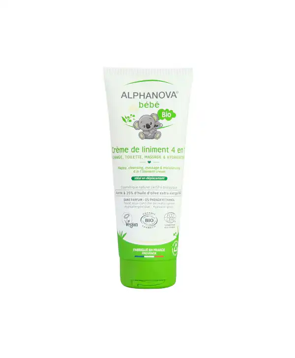 Alphanova Crème De Liniment Bio 4 en 1 200 ml