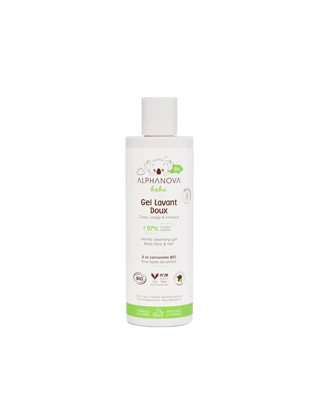 Alphanova Gel Lavant Bio 200ml