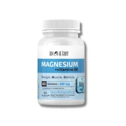 BIOHERBS MAGNESIUM + VITAMINE B6 60 GELLULES
