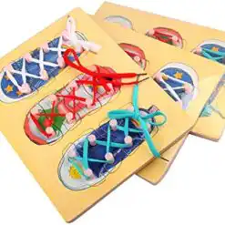 JOUET : PUZZLE CHAUSSURE EN BOIS
