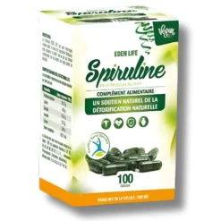 EDEN LIFE - SPIRULINE 100 GELULES
