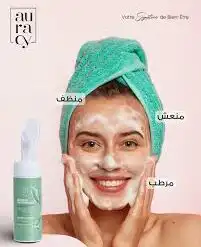 AURACY MOUSSE NETTOYANTE PEAUX MIXTES ET GRASSES