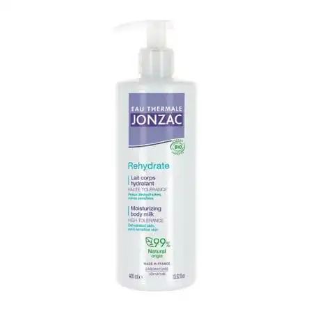 Jonzac Rehydrate Lait Corps Hydratant Soyeux Tous Types de Peaux 400ml