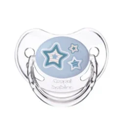 CANPOL BABIES SUCETTE  Orthodontique 0-6M étoile bleu 22/565