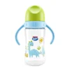 BABY PUR biberon pp large pastel avec anse  Boy 250ml REF 72040